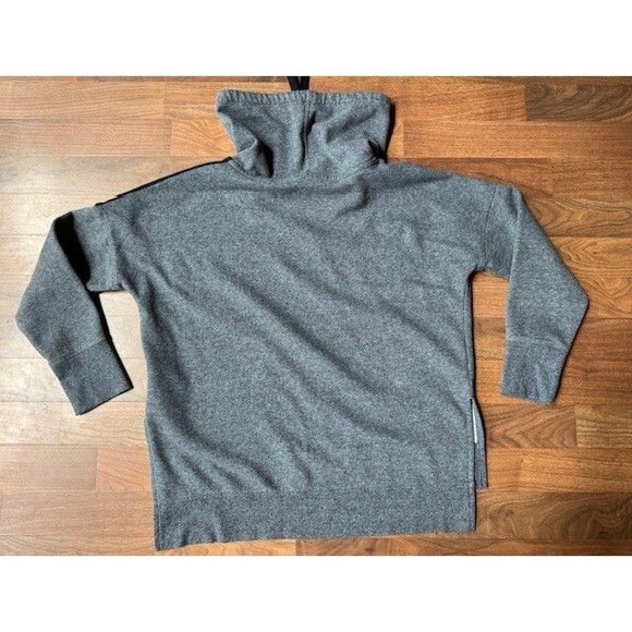 Womens Calvin Klein Performance Sweatshirt Shirt MED Cowl Neck Fleece Lined EUC - Picture 7 of 9
